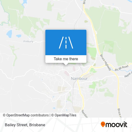 Bailey Street map