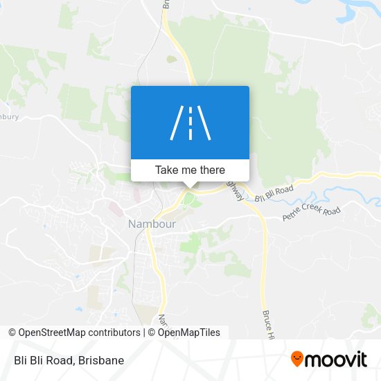 Bli Bli Road map
