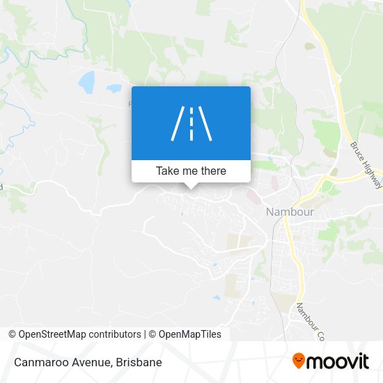 Canmaroo Avenue map