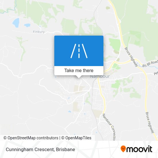 Cunningham Crescent map