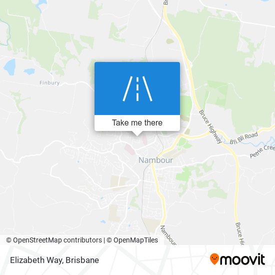 Elizabeth Way map