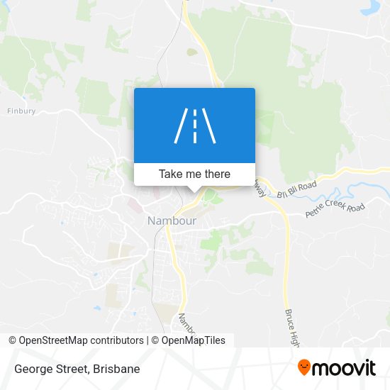 George Street map