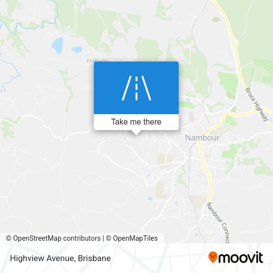 Highview Avenue map