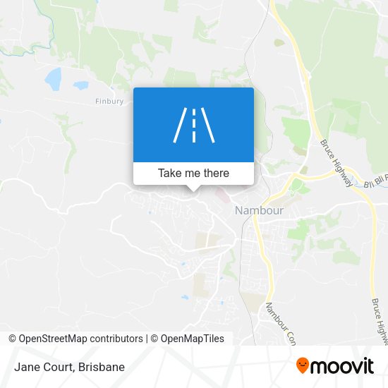 Jane Court map