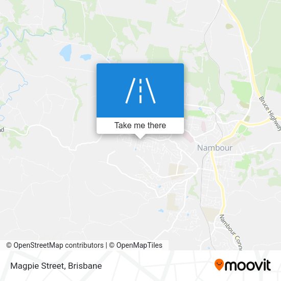 Magpie Street map