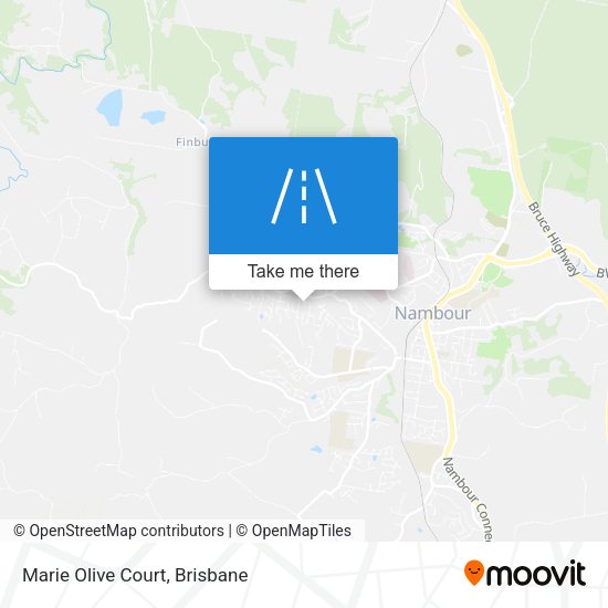 Marie Olive Court map