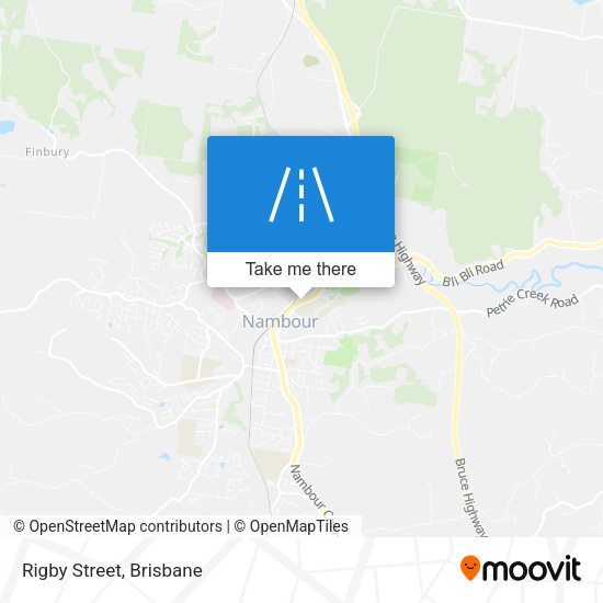 Rigby Street map