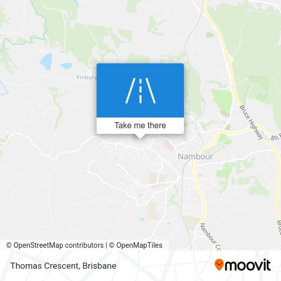 Thomas Crescent map