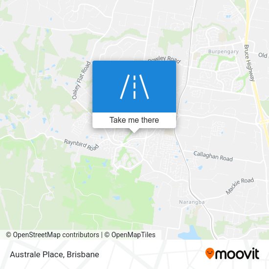 Australe Place map