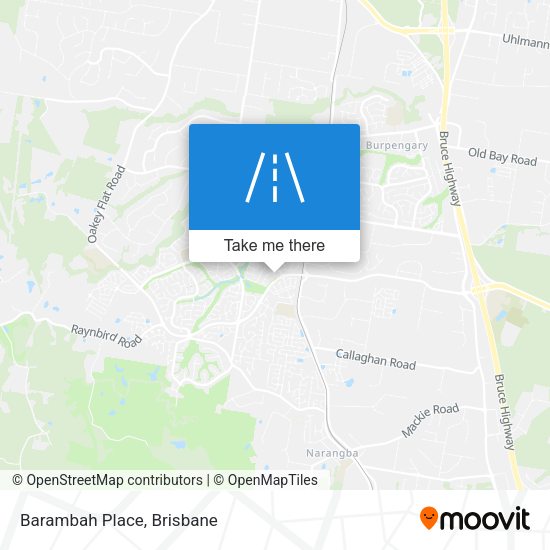 Barambah Place map