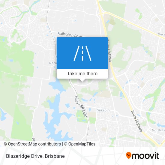 Blazeridge Drive map