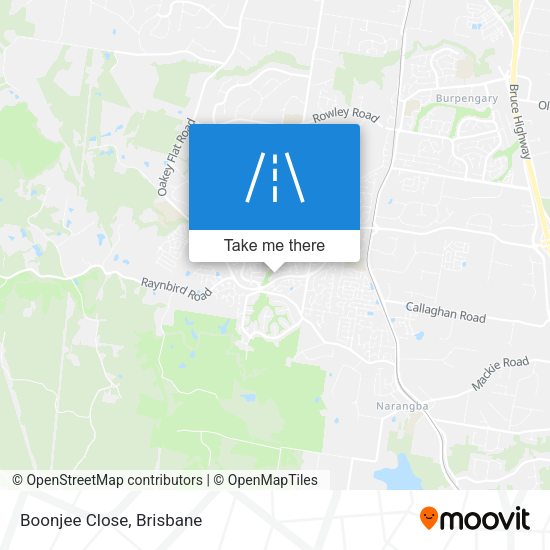 Boonjee Close map