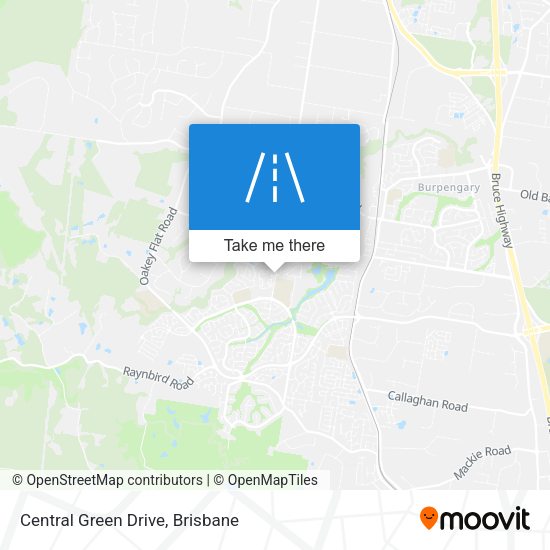 Central Green Drive map