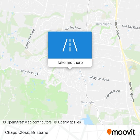 Chaps Close map