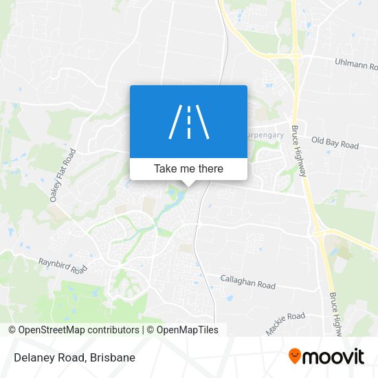 Delaney Road map