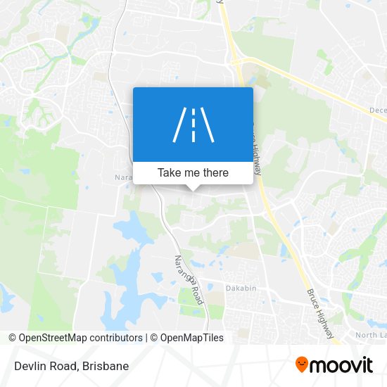 Devlin Road map