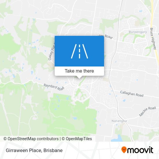 Girraween Place map