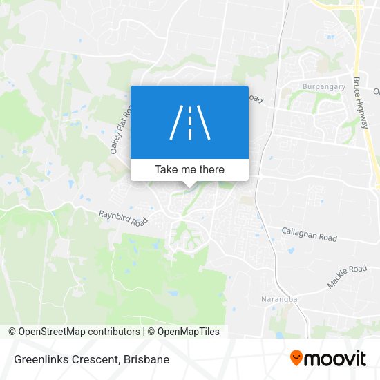 Greenlinks Crescent map