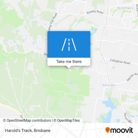 Harold's Track map