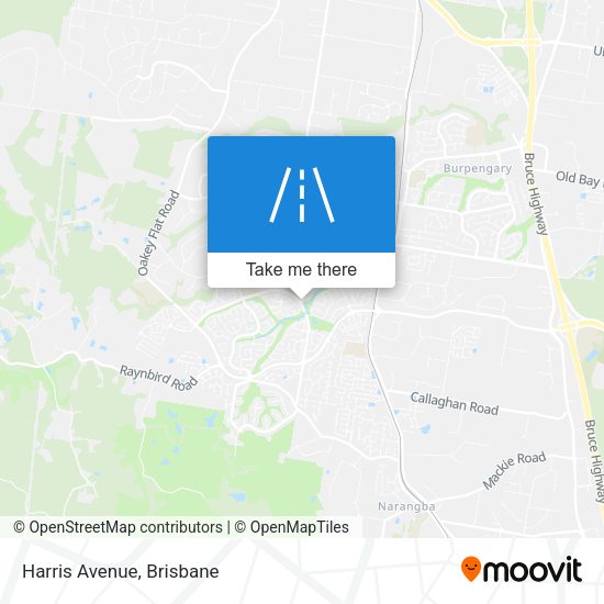Harris Avenue map