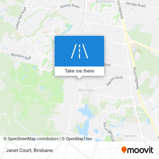 Janet Court map