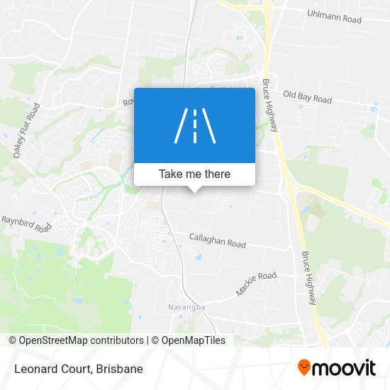 Leonard Court map