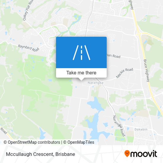 Mccullaugh Crescent map