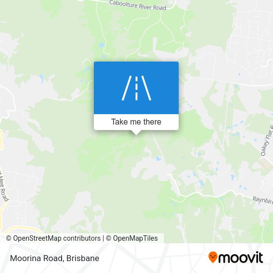 Moorina Road map