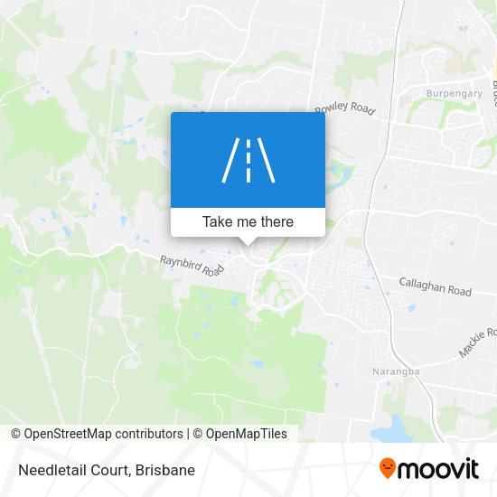Needletail Court map