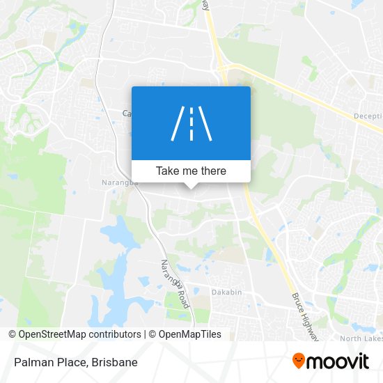 Palman Place map