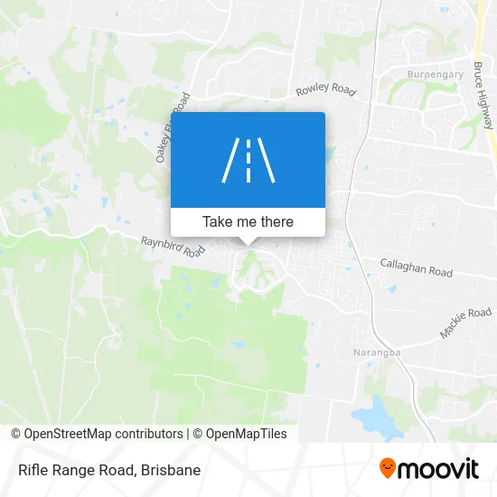 Mapa Rifle Range Road
