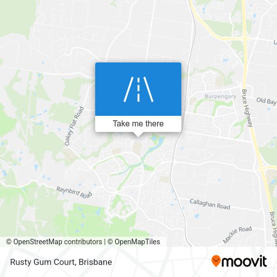 Rusty Gum Court map