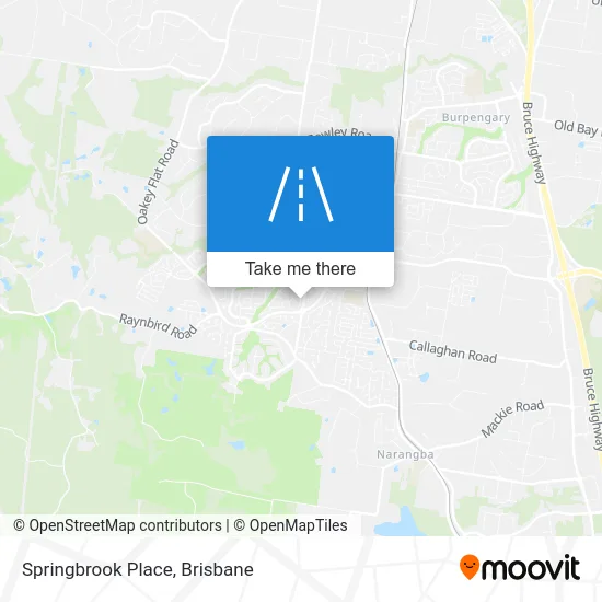 Mapa Springbrook Place
