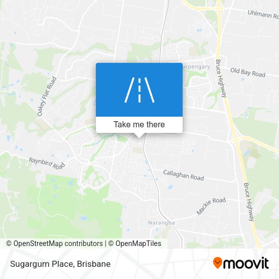 Sugargum Place map