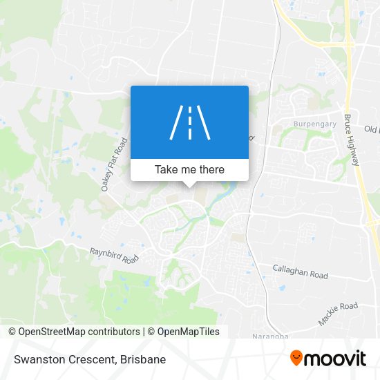 Swanston Crescent map
