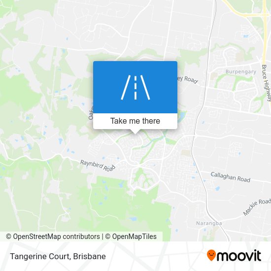 Tangerine Court map