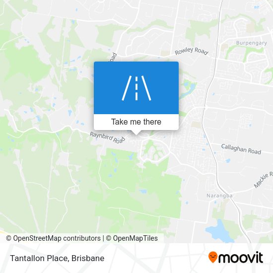 Tantallon Place map
