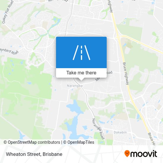 Wheaton Street map