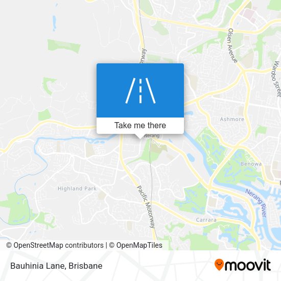 Bauhinia Lane map