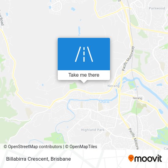 Billabirra Crescent map
