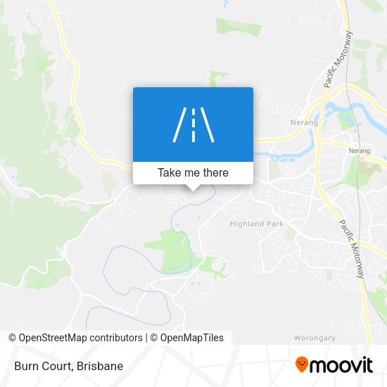Burn Court map