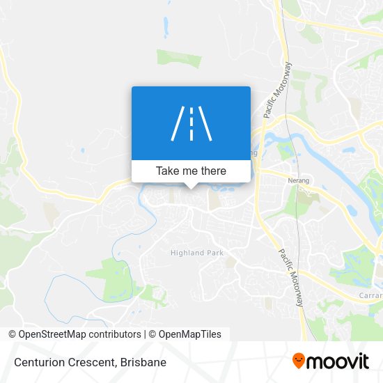 Centurion Crescent map