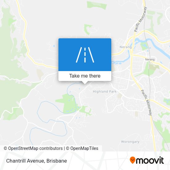 Chantrill Avenue map