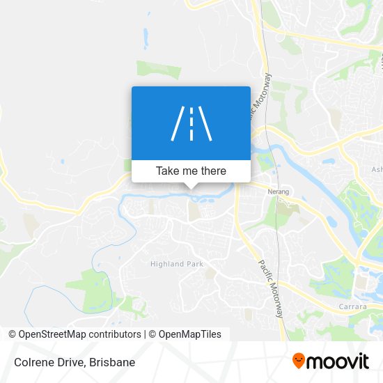 Colrene Drive map