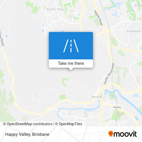 Happy Valley map