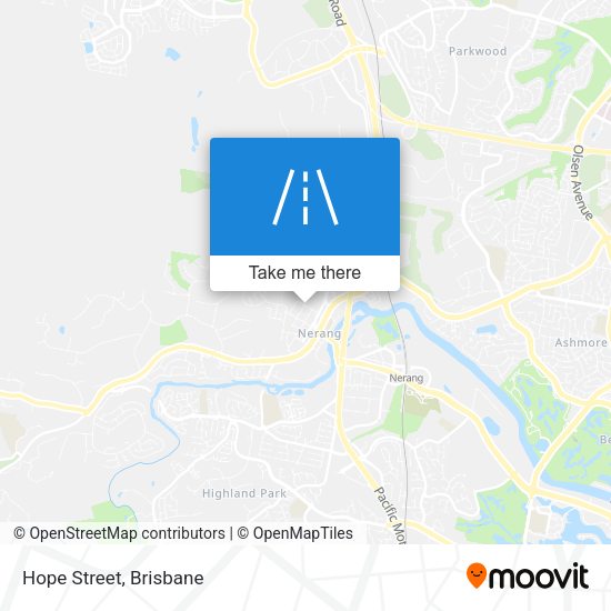 Hope Street map