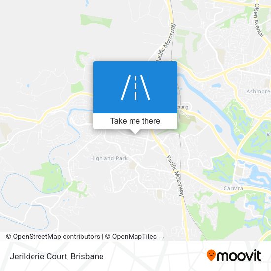 Jerilderie Court map