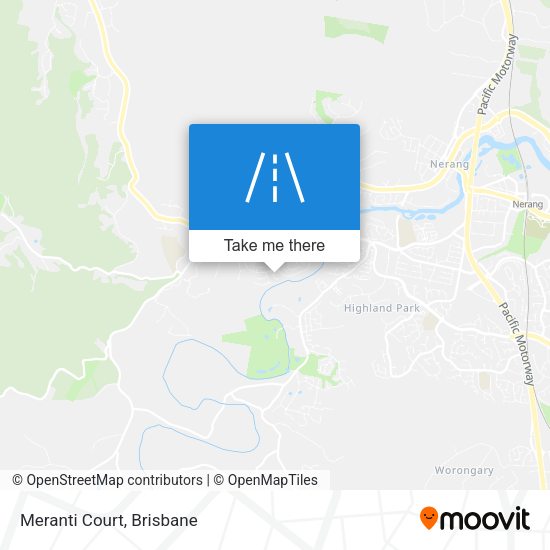 Meranti Court map
