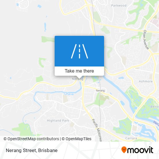 Nerang Street map