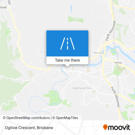 Ogilvie Crescent map